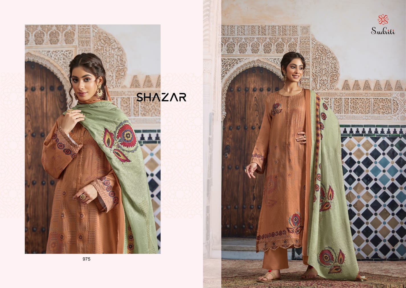 Shazar Sudriti Printed Designer Dress Material Catalog